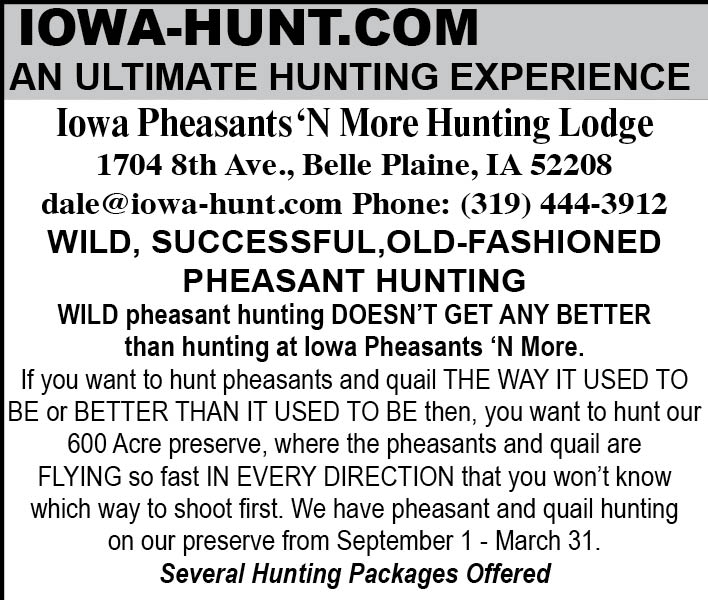 Iowa Pheasants N More