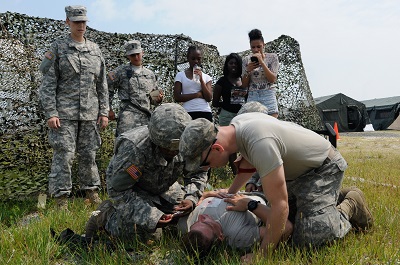 Medics inject teens with career ideas