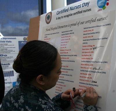 Naval Hospital Bremerton Certified Nurses recognized