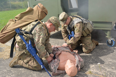 Raider Soldiers learn to save lives