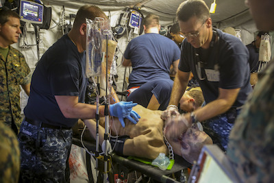 Organized Chaos: 2nd Medical Battalion conducts hands-on training