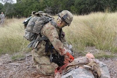 82nd Abn. Div. Paratroopers compete in Army`s Best Medic Competition