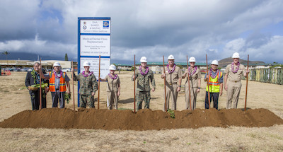 Groundbreaking Ceremony for Naval Medical and Dental Replacement Clinic aboard MCBH