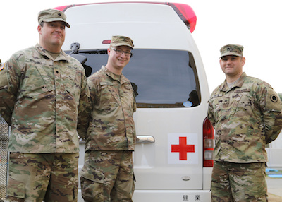 I Corps Soldiers help save injured Japanese civilian