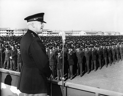 Henry Arnold Addresses Cadets