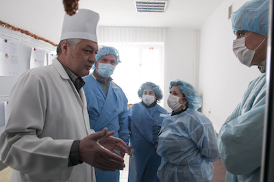 Ukrainian Hospital Visit Validates Medical Mission