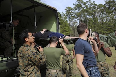 2nd Med Bn trains to save lives