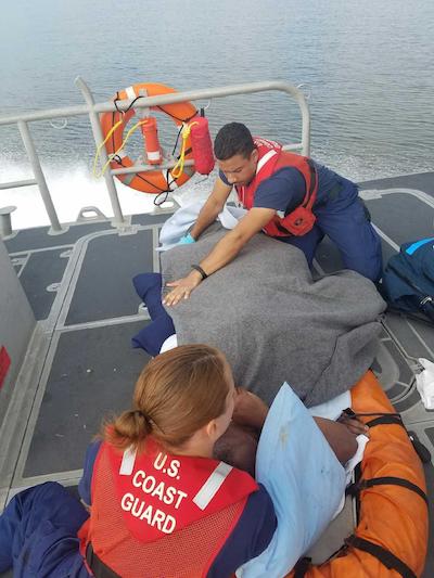 Coast Guard medevacs man from boat off Sabine Pass, Texas