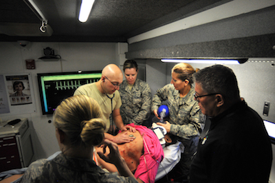 114th Medical Group Hone Skills on Advanced Mannequins