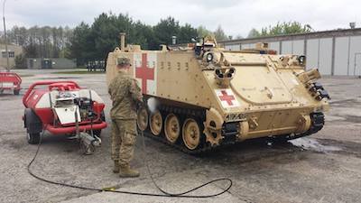 64th BSB medics stretch care over two countries