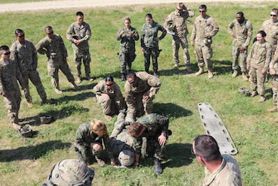 Medics from 5 nations collaborate on first-class field care