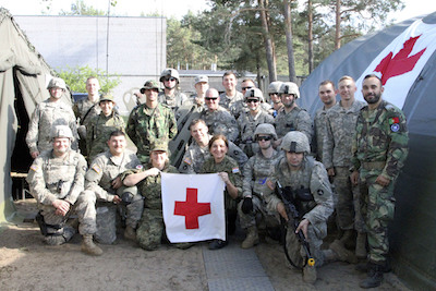 Medical professionals from U.S. and Croatia train together during Exercise Saber Strike 17