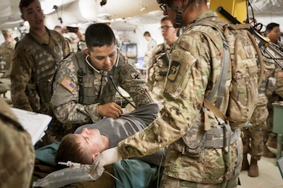 Combat Support Hospital encourages integration throughout the services