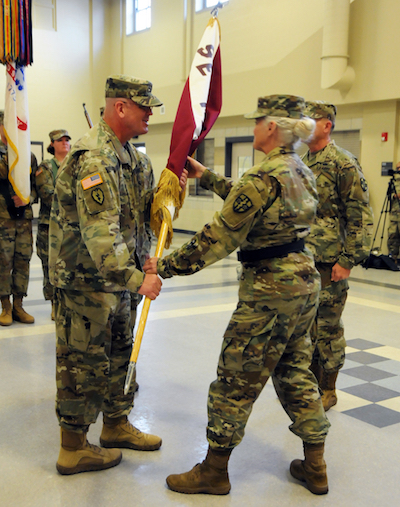 Southeast Medical Area Readiness Support Group welcomes new commander