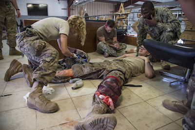 CJTF-HOA completes tactical field care training