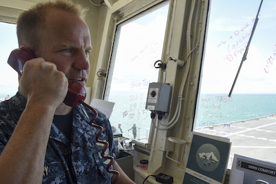 Medical Residents aboard Comfort Respond in Puerto Rico