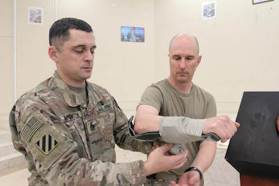 3rd ID RSSB Medics train Afghan legal professionals on first aid