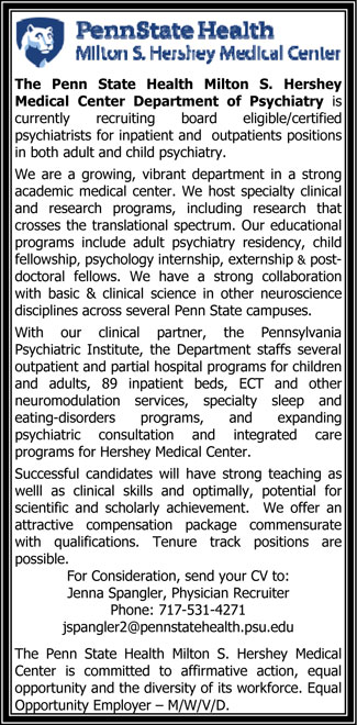 Penn-State-Health-Milton-Hershey-Psych