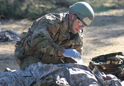 U.S. Army Europe medical professionals test EFMB mettle in harsh conditions