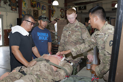 Expeditionary Medical Facility Health Fair