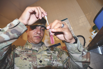 Environmental Health works behind the scenes to keep Soldiers ready