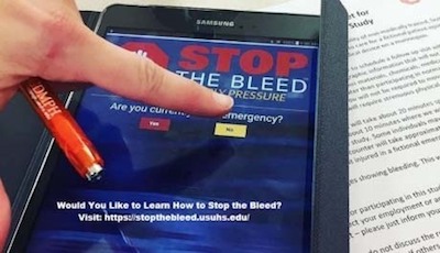 New App Teaches Citizens to ‘Stop the Bleed,’ Save a Life