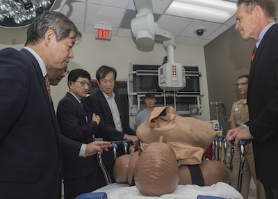 National Defense Medicine College, Japan Visits NMCSD