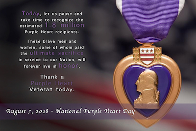 The Merit of Purple Heart Recognition Day