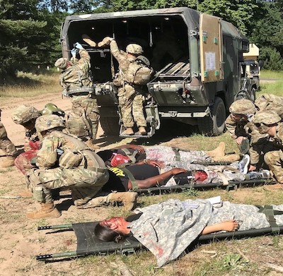 Warrant officer serves as lead planner for mass casualty events at Saber Strike 18