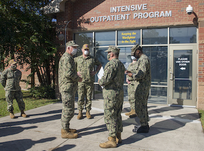 Surgeon General of the Navy visits MCAS Cherry Point