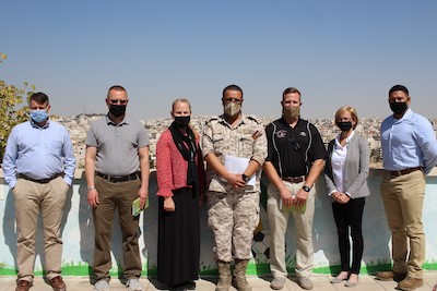 3rd Medical Command and the Jordanian Royal Medical Services exchange lessons on COVID-19