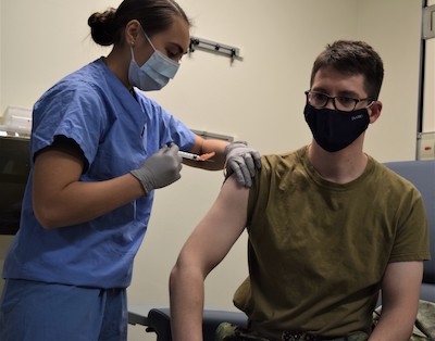 Initial COVID-19 Vaccine rollout held at NMRTC Bremerton