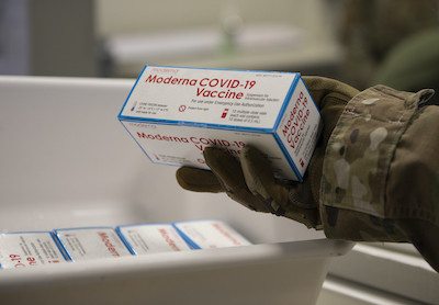 COVID-19 vaccination arrives at RAF Lakenheath