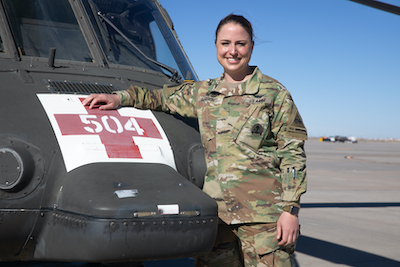 MEDEVAC training at William Beaumont Army Medical Center