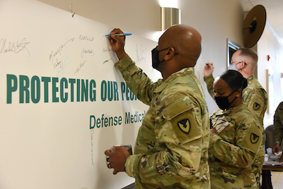 Signing the pledge