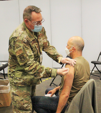 10K a day at Javits Mass Vaccination Site in New York