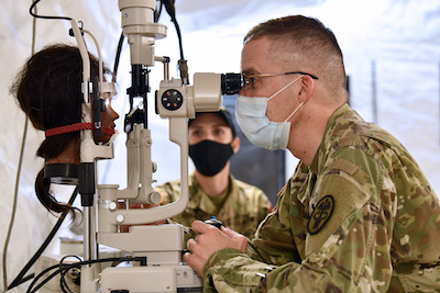 U.S. Army Medical Test and Evaluation Activity tests Ophthalmic Slit Lamp