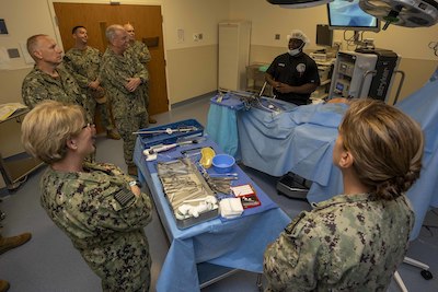 Navy Surgeon General Visits San Antonio