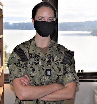 I Am Navy Medicine – Lt. Caitlin Sleight, clinical psychologist – at NMRTC Bremerton