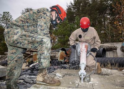 JTF-CS Participates in CBIRF Training