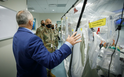 Air Force medics partner with University of Nebraska to sharpen biocontainment care skills