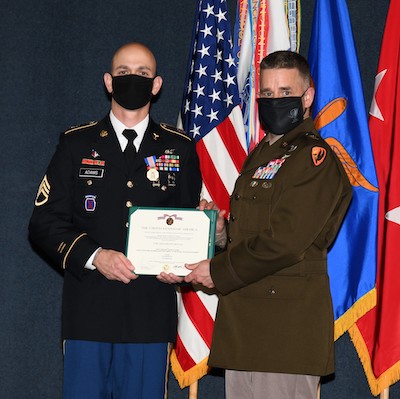 SSG Adams receives Soldier’s Medal