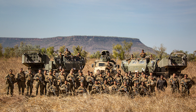 MRF-D HIMARS platoon