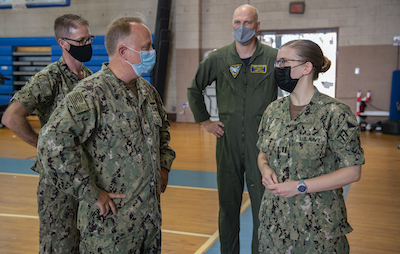 MEDLANT Visits Mass Vaccination Center