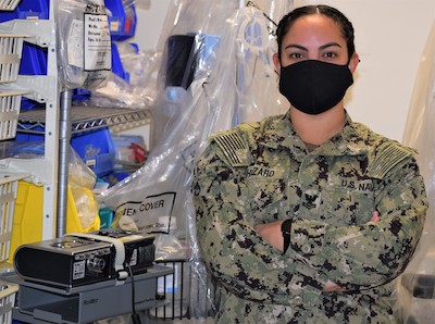 So others may breathe – Navy Medicine Respiratory Therapist cares for COVID casualties