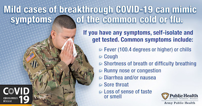 Not sure if it’s cold, flu or breakthrough COVID-19? Experts say: Get tested