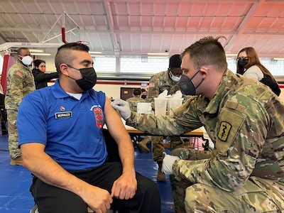 30th Med Brigade Victory Medics Support COVID-19 Booster Rodeo