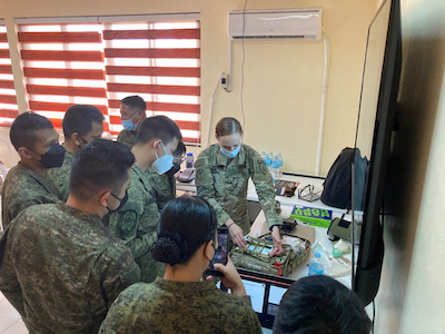 Vanguard Brigade Nurse trains alongside Philippine Army at Salaknib ’22