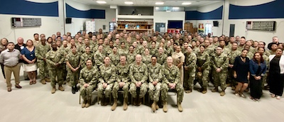 Navy Surgeon General Recognized Excellence During Visit to Guantanamo Bay