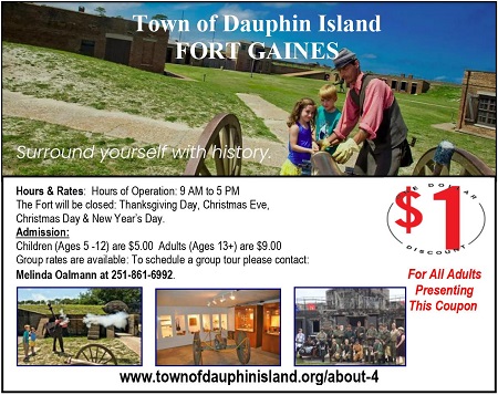 Town of Dauphin Islands-FORT GAINES-450pix